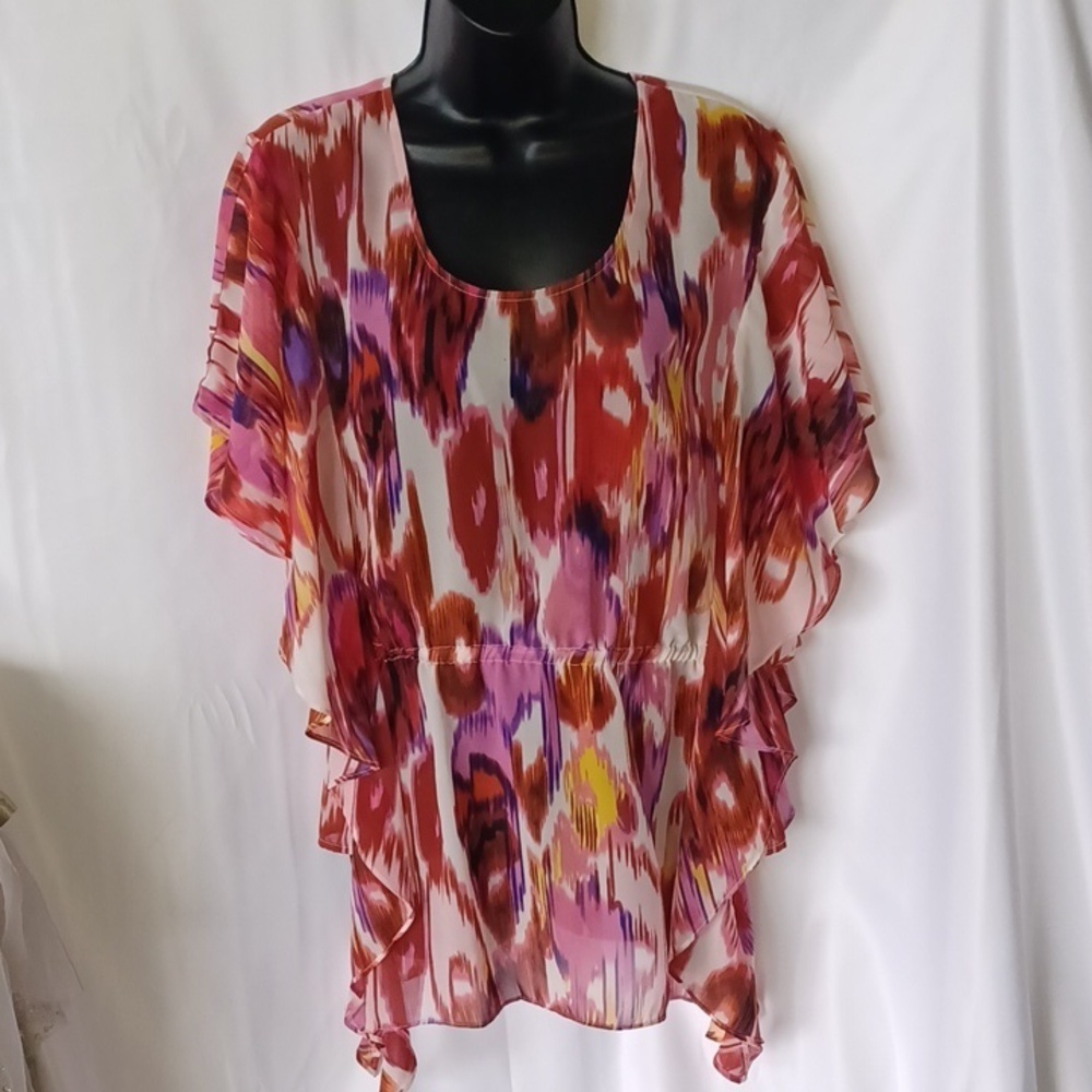Sofia Vergara Sheer Shirt/cover-up